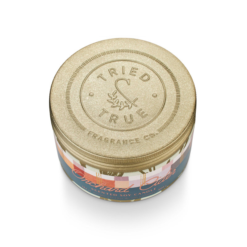Essayé et véritable pomme en céramique, Grand fer-blanc