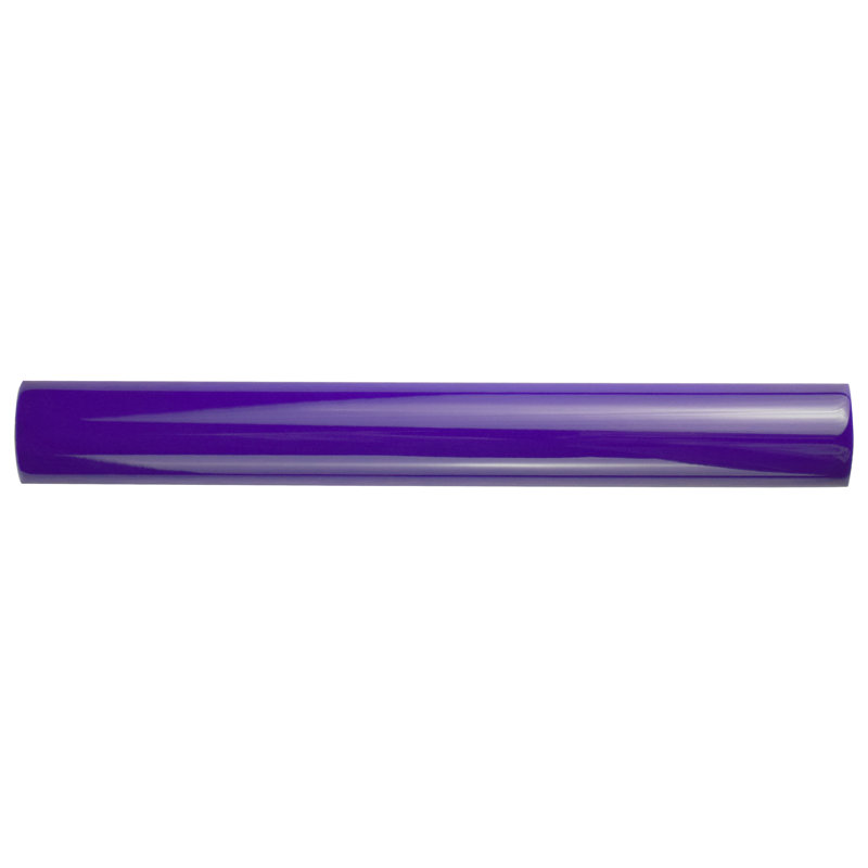 Bordon 1"x 7-7/8" Ceramic Quarter Round Wall Tile Trim in, Azul
