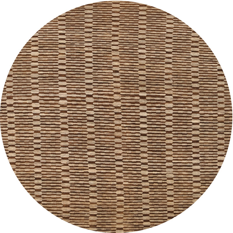 Tapis brun Borlange, Rond 4 pi
