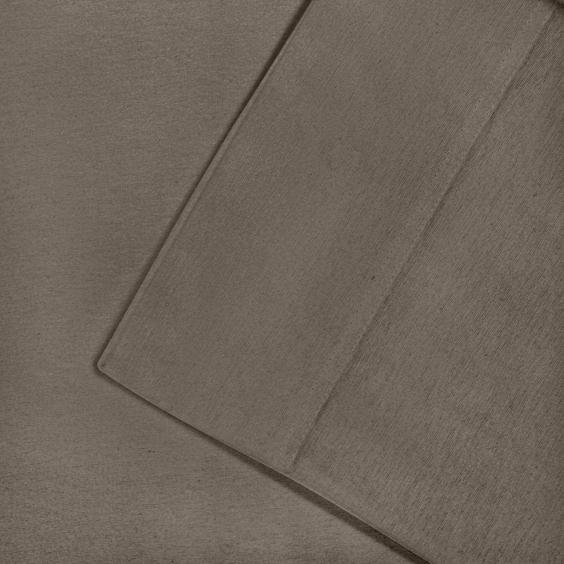 Light Blue Cotton Flannel Deep Pocket Full Sheet Set