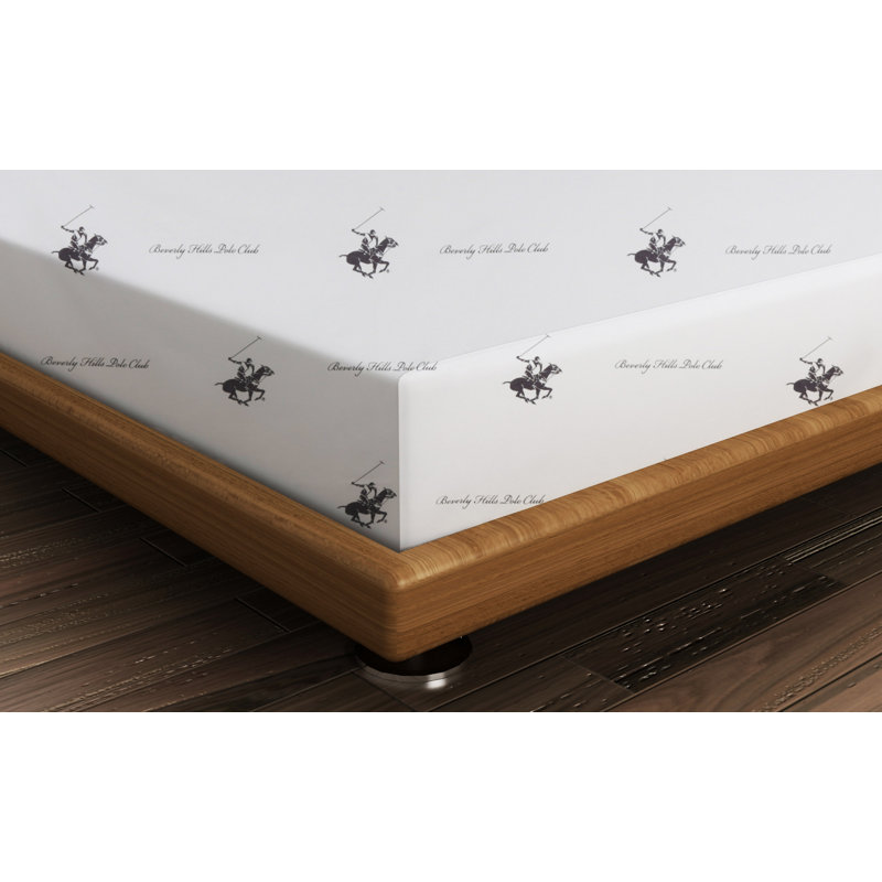 Drap-housse 100% coton Asirgroup, Queen Fitted Sheet, Black/White