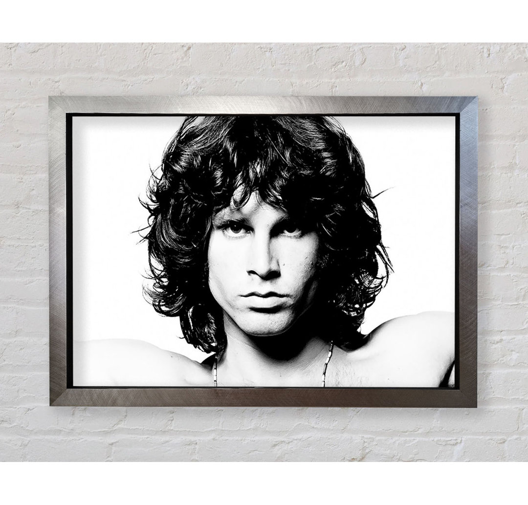 Jim Morrison Gesicht - Druck