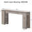 Wood Entryway Table,Console Table,Side Table-1317121221