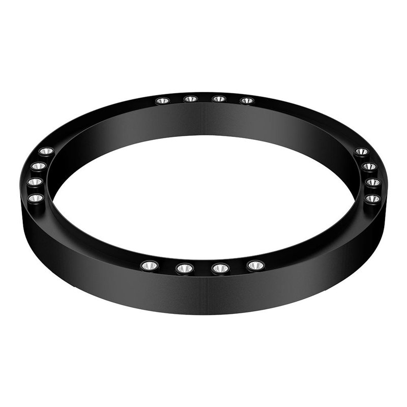 Aeian Acrylic LED Flush Mount, 2.7" H x 23.6" W x 23.6" D