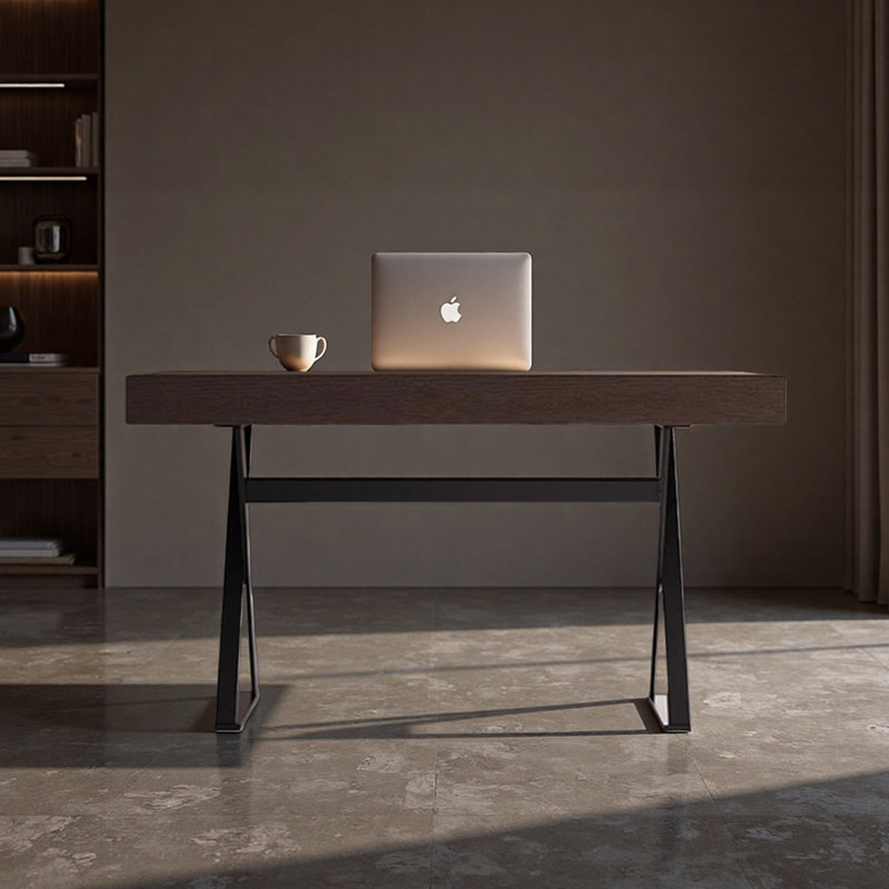 Bureau d'ordinateur italien à conception simple Italian, H 29,52 po x l 47,24 po x P 23,62 po