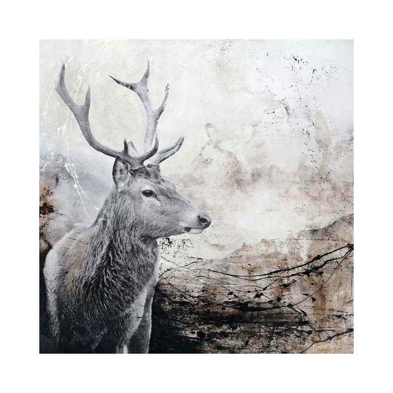 Outbreak - Print on Canvas, Wrapped Canvas, 66.04cm H x 66.04cm W x 3.81cm D