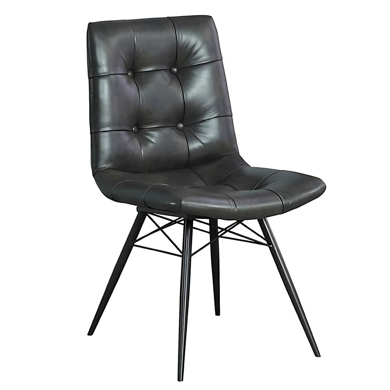 Khansa 18'' H Tufted Upholstered Side Chair