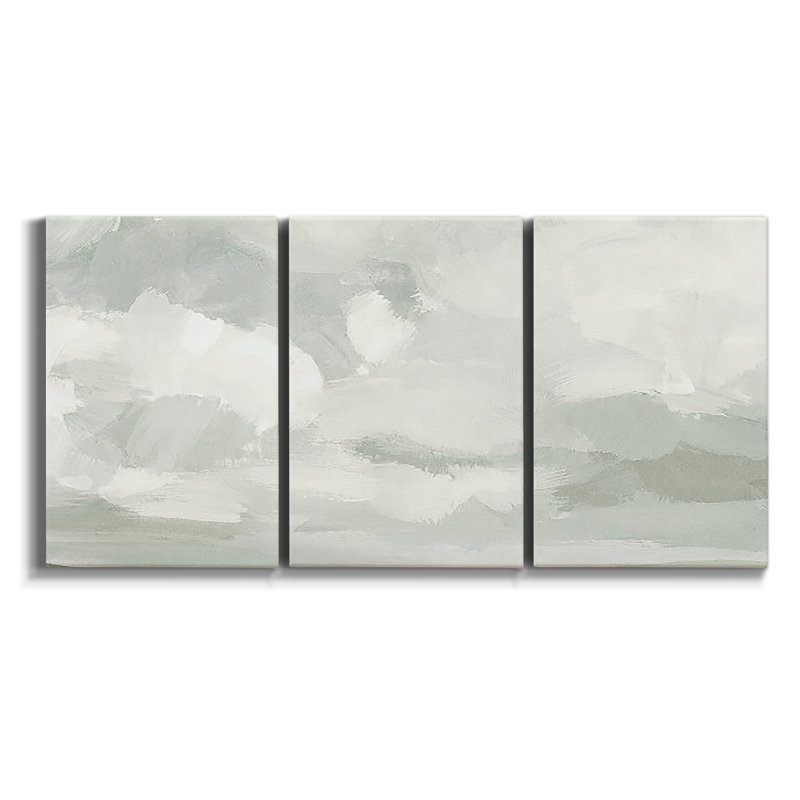Ensemble de 3 pièces encadrées sur toile Lincoln Beach