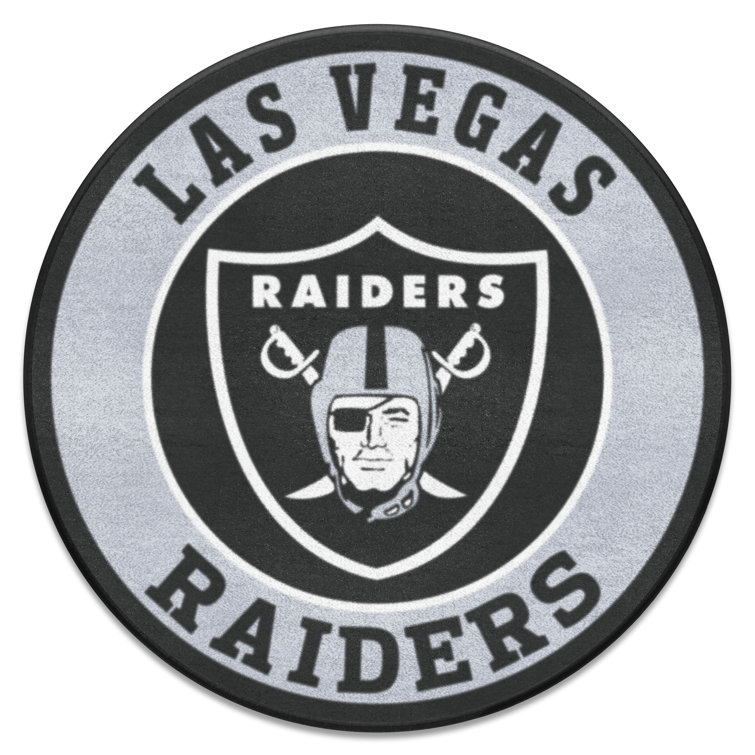 FANMATS NFL Las Vegas Raiders Carpet Car Mat Set 17x27