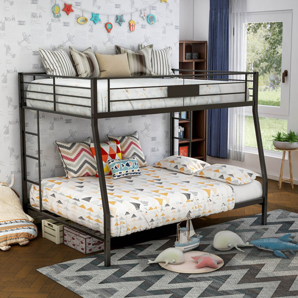 Zoomie Kids Alfredo Full over Queen Bunk Bed & Reviews | Wayfair