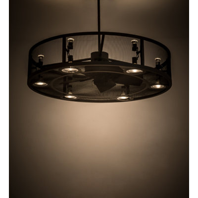 Paloma Golpe 30'' Ceiling Fan with Light Kit