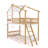 Jacklyn Kids Twin Over Twin Bunk Bed-1966538579