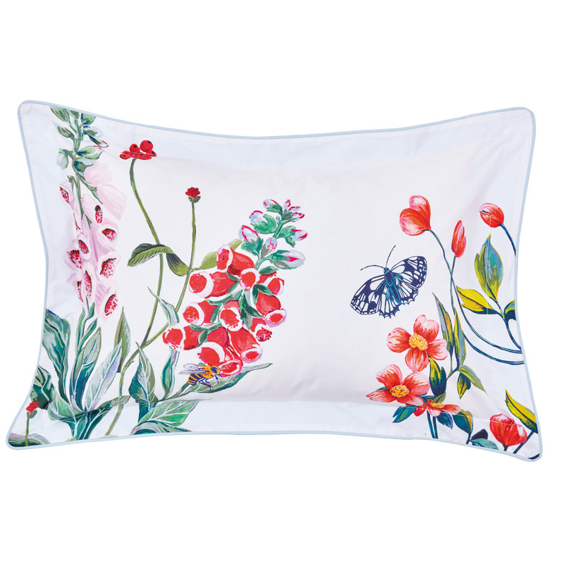 Green/Red/Blue 18TC Modern & Contemporary Duvet Cover Set, Single - 1 Standard Pillowcase