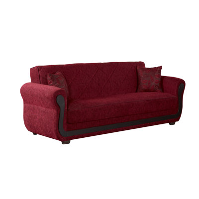 Zaylee Upholstered 91'' Sleeper Sofa