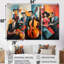 Lesdain - Ensemble de décoration murale musicien-108463048-108463046