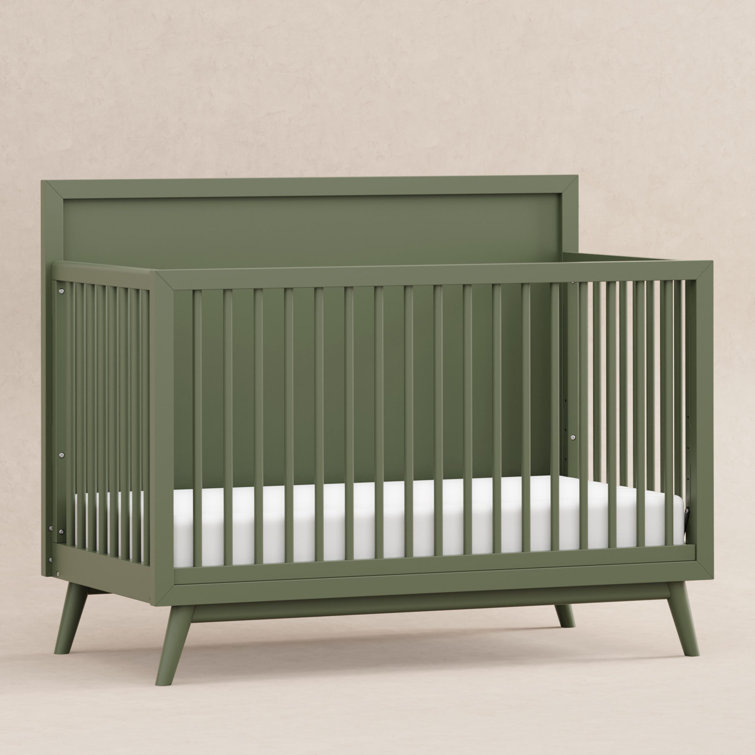 Palma 4-in-1 Convertible Crib with Toddler Bed Conversion Kit