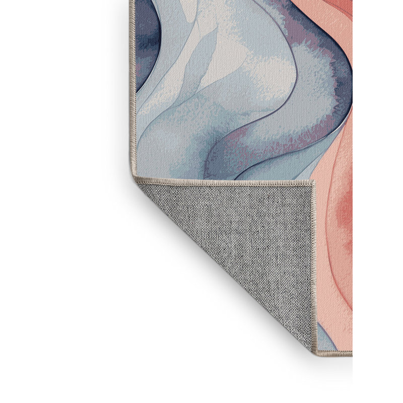 Pastel Mirage Rug, Round 5'