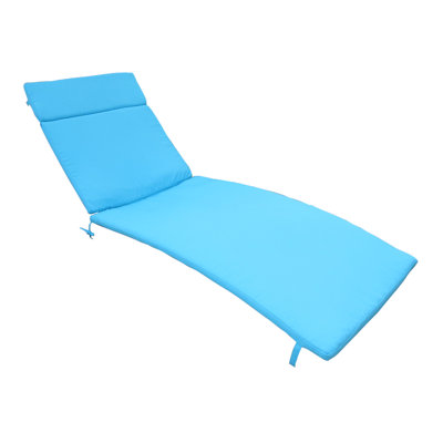 52005.00CUSH-BLU (1PCS) Coussin de chaise longue d'extérieur SALEM (sans chaise longue)