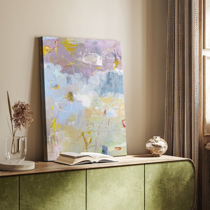 «Wh tandis que je» - Cavas Gallery sur mesure, H 18 po x l 12 po