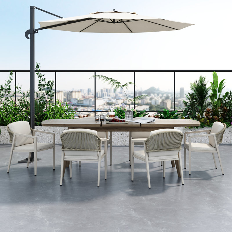 George Oliver Outdoor Dining Set - Thumbnail 5
