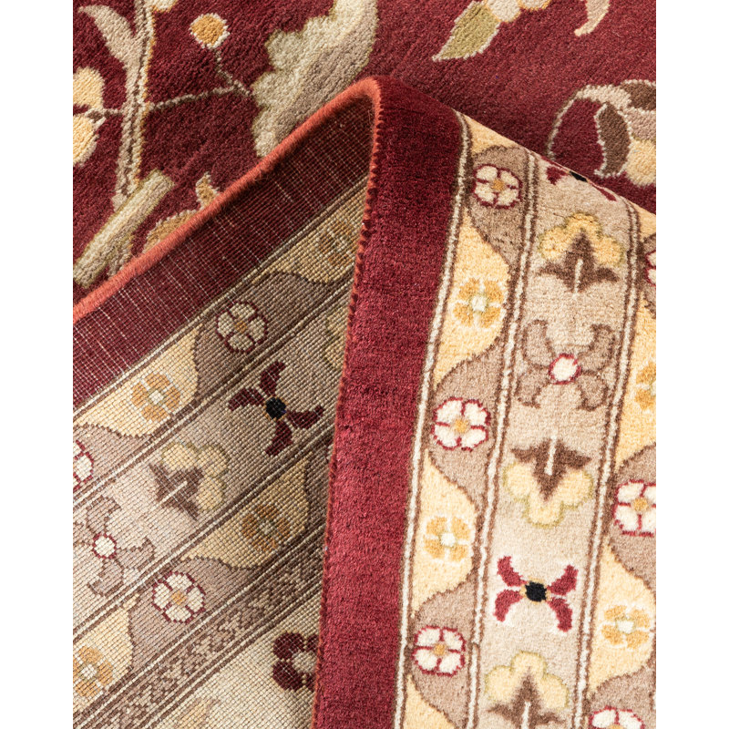 Classic One-of-a-Kind 9' 2" X 12' 4" Hand Knotted Area Rug