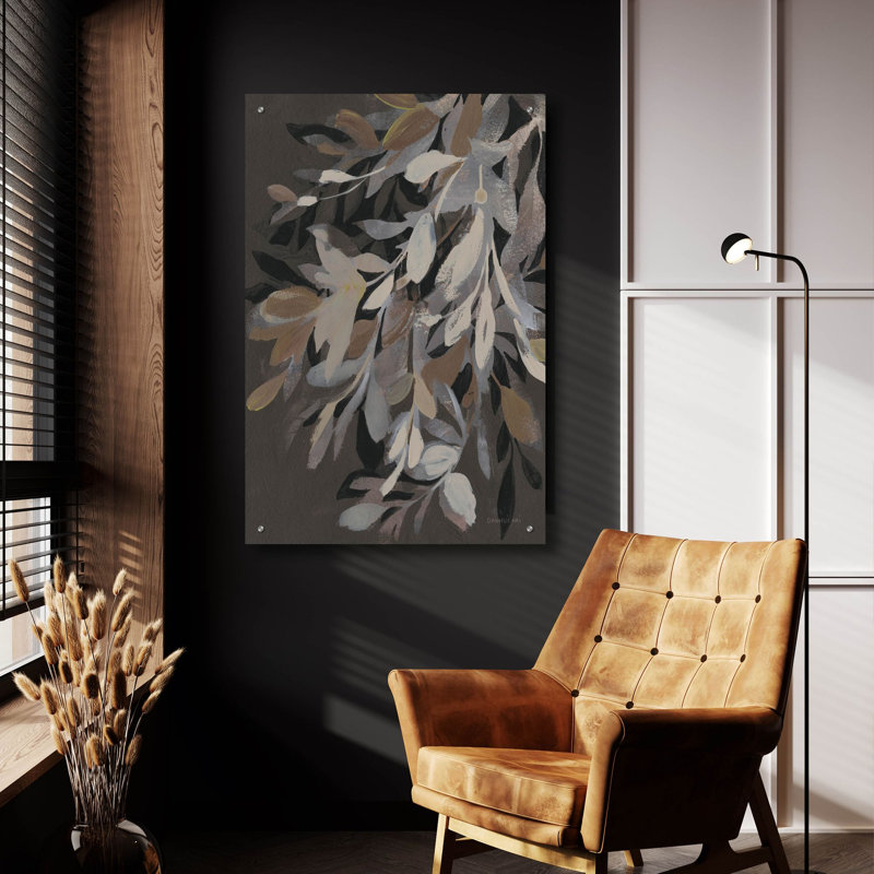 «Lived Branches 3» par Danhui Nai, art mural en verre acrylique, H 36 po x l 24 po x P 0,2 po