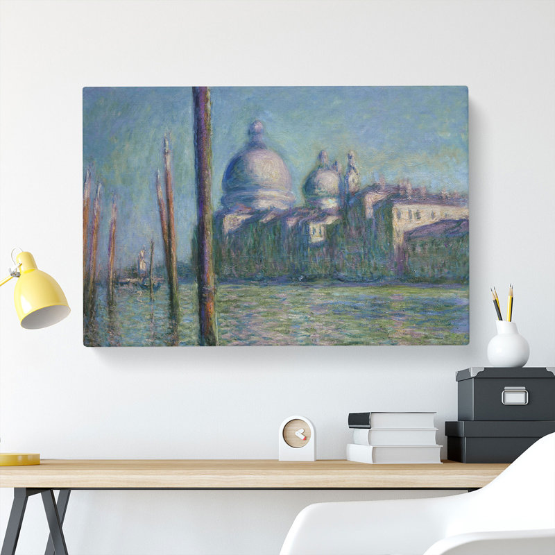 Le Grand Canal, Venice by Claude Monet - Wrapped Canvas, 40cm H x 60cm W x 3cm D