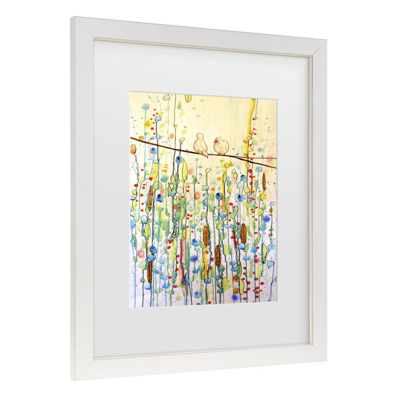 «Toi et moi» par Sylvie Demers, Blanc, H 16 po x l 13 po x P 0,75 po