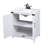 Slayton 30'' Single Bathroom Vanity with Engineered Marble Top-1305683473