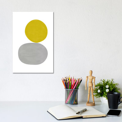 Gouache Abstraction III by Nouveau Prints - Wrapped Canvas Gallery-Wrapped Canvas Giclée