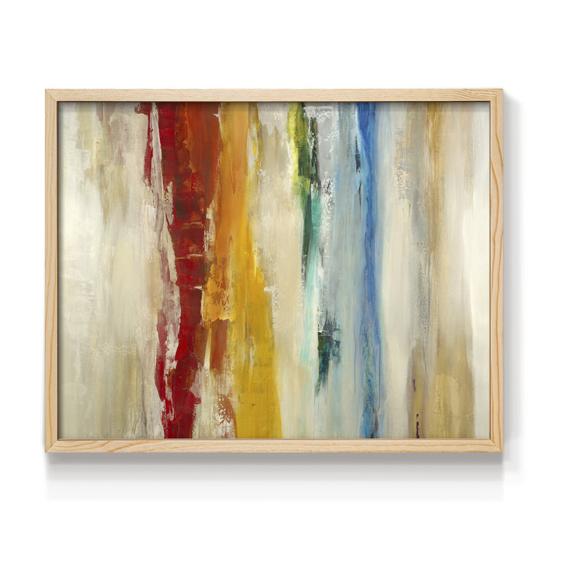 Hémisphères - Reproduction encadrée - Restickable, Naturel, H 16 po x l 20 po