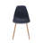 Zaki 16.73 " H Plastic Side Chair-114112518