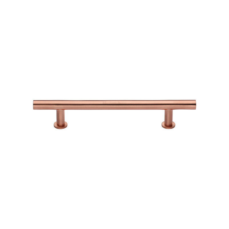 Heritage Brass Heritage Cabinet Pull T-Bar Design with Rose, 192cm L x 11cm W, Matt Bronze