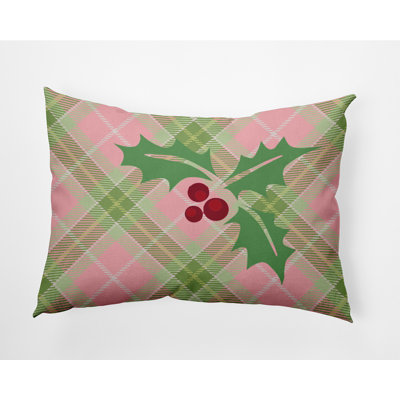 Plaid Reversible Throw Pillow
