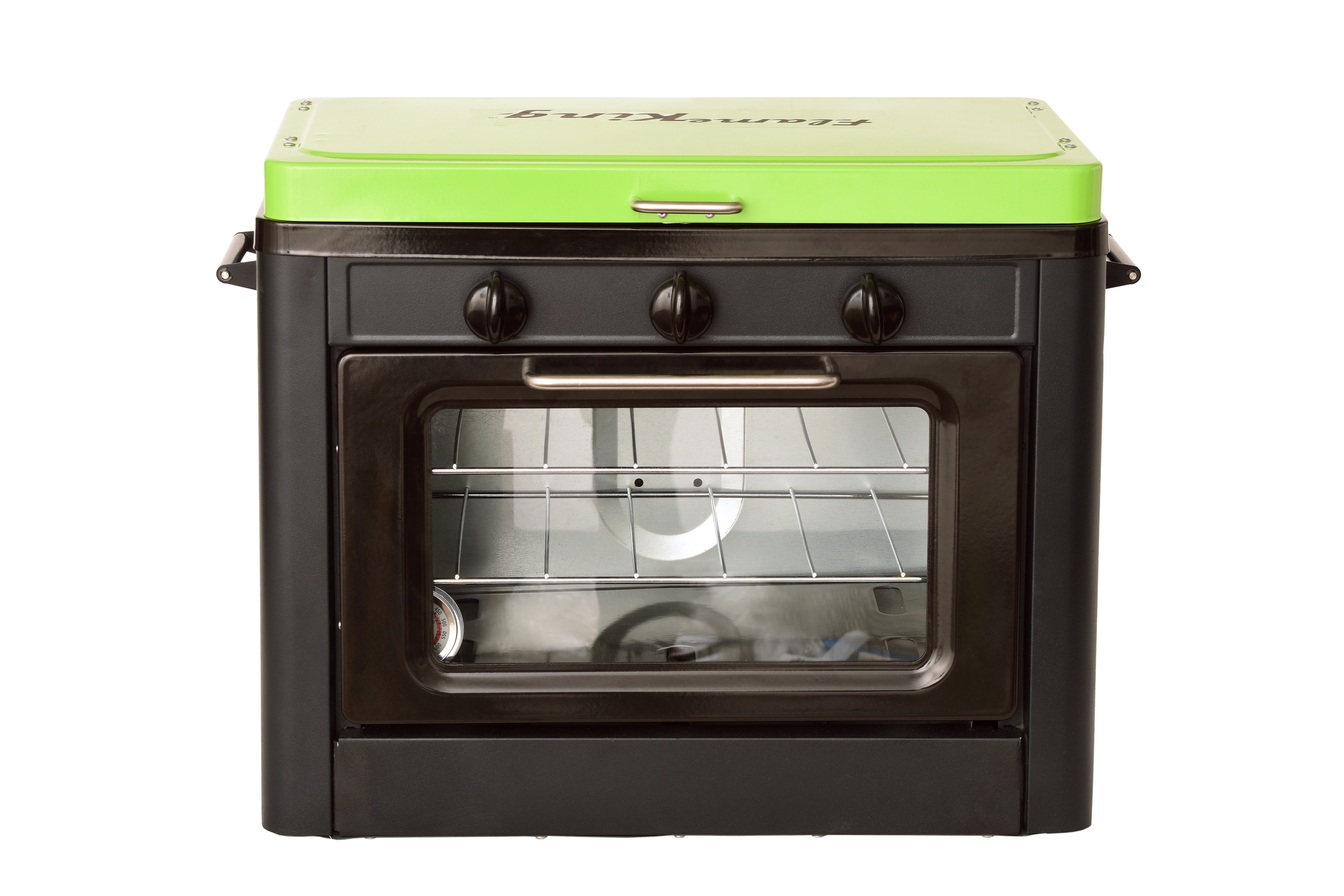 Flame King Portable Outdoor Propane Oven Stove Combo for Camping, RV