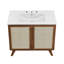 Meuble-lavabo sur pied simple 36 po avec plateau en bois manufacturé Modway Soma-93249722-93249720