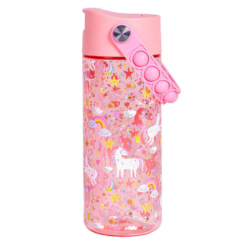 Elemental® Splash Pop 18-Oz. Tritan Water Bottle (Pink Unicorn)