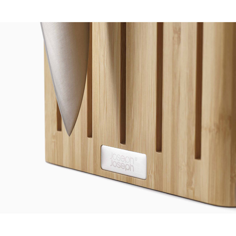 Elevate™ Steel 5 Piece Kitchen Knife Set with Bamboo Block