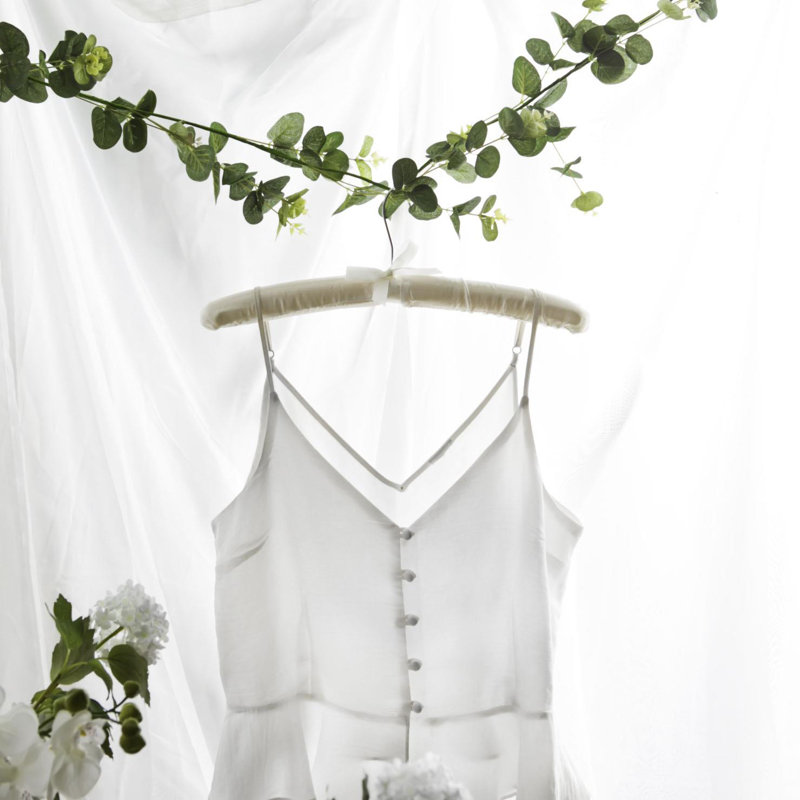 Harbour Housewares - Padded Satin Clothes Hangers