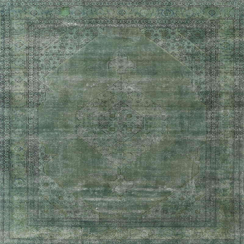 Feldspar Oriental Indoor Rug, Square 3'