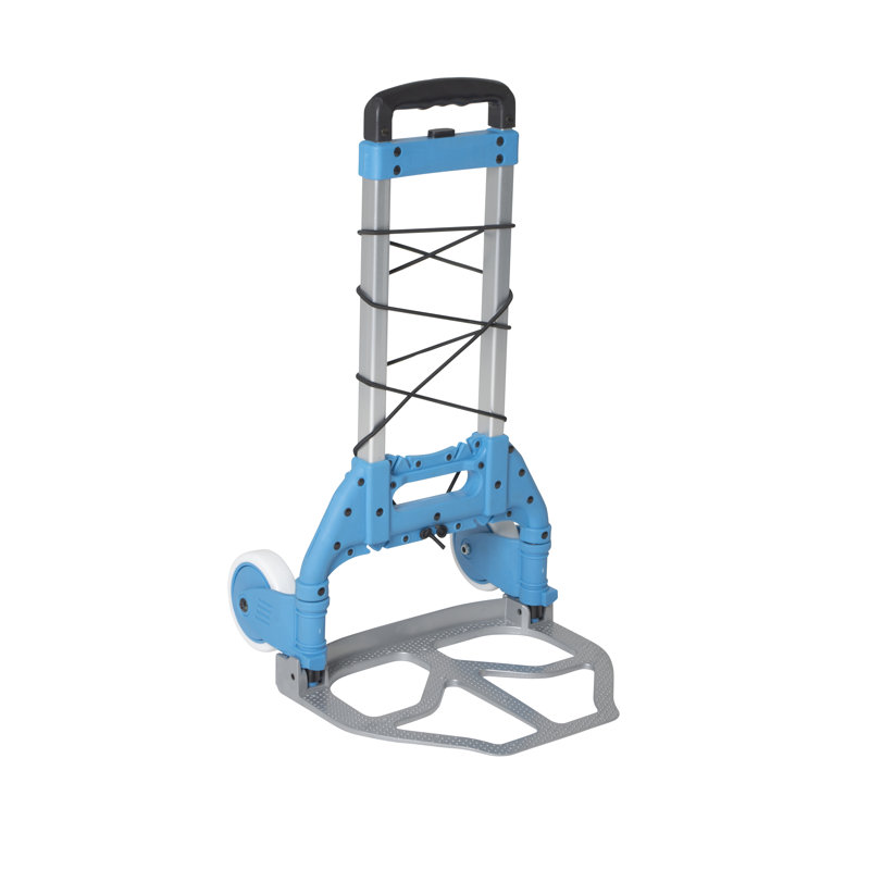 100.5cm H x 39.5cm W x 40cm D 75kg Foldable Hand Truck Trolley