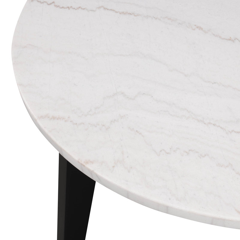 Woburn Round Marble Dining Table, Counter Height (37" Height)