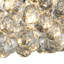 Marley Flush Mount With Crystal Droplets