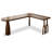 Solid Wood L-shaped Desk-1411882100