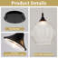 Luminaire suspendu 5 lumières DEL-2016696042