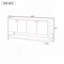 Console fonctionnelle avec beaucoup de rangement-616351063