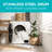 BCDPW Series BLACK+DECKER Compact Clothes Dryer, 1.5 Cu. Ft. 850W Electric Dryer, 120V Vented Portable Dryer