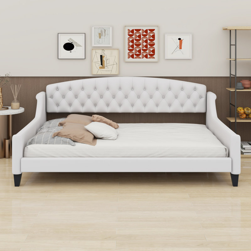 Lit de jour Modern Luxury, Beige, Lit double