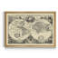 Carte du monde rétro - reproduction de cadre photo-1047938432-1047938447