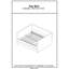 Lit de jour gris avec base en bois et lit gigogne amovible-117092925